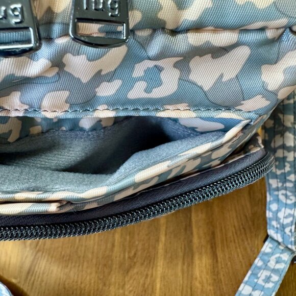 LUG Ranger Crossbody Bag Rodeo Wallet Leopard Pearl New Matching 2 Piece Set NWT - Picture 6 of 16